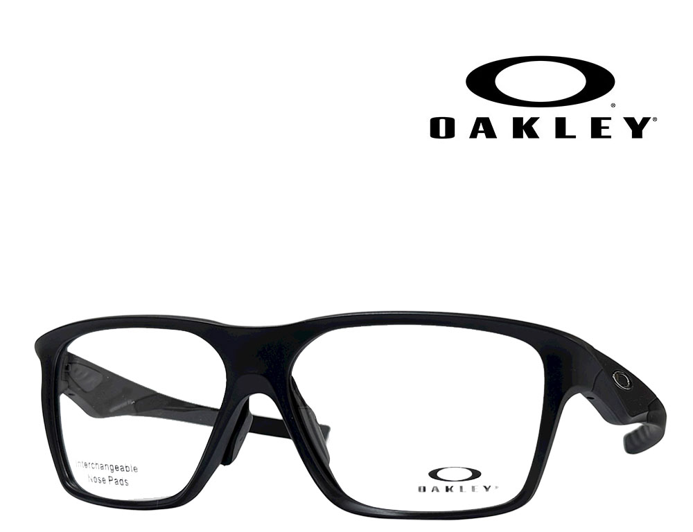 【OAKLEY】オークリー　メガネフレーム　Versafuse SQ　OX8201　01　satin black　国内正規品