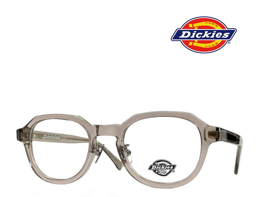 【Dickies】 ディッキーズ　メガネフレーム　DKF5004-2　クリアピンク・グレー　国内正規品