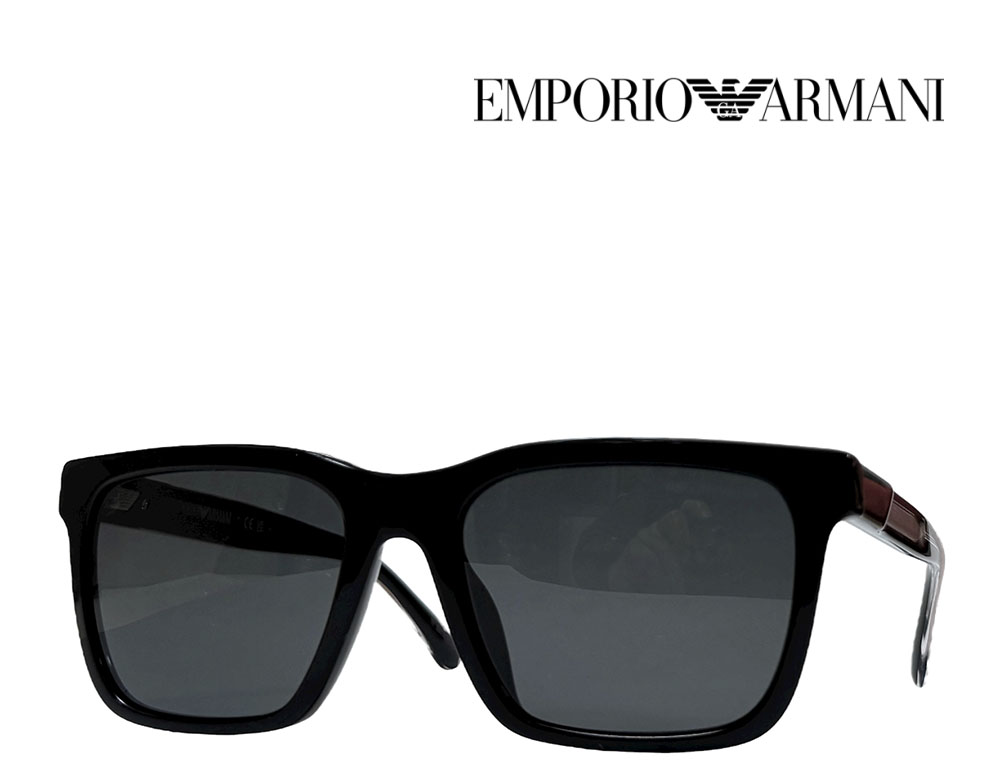 【EMPORIO ARMANI】エンポリオ アルマーニ　サングラス　EA4262U　5017/87　ブラック　フルフィットモデル　国内正規品