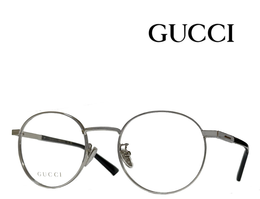 【GUCCI】　グッチ　メガネフレーム　GG 1966OK　001　シルバー/ブラック　国内正規品