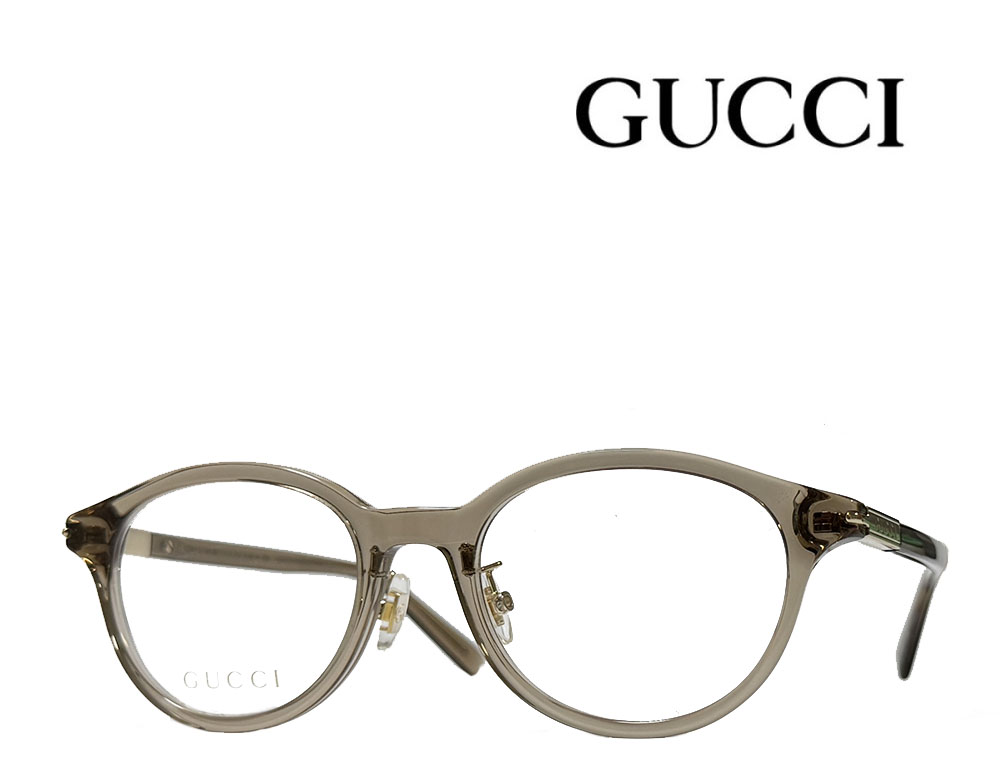 GUCCI クリアフレーム ブラウンレンズ サングラス GUCCI グッチ メガネ GG1127OJ レディース ボストン型 伊達