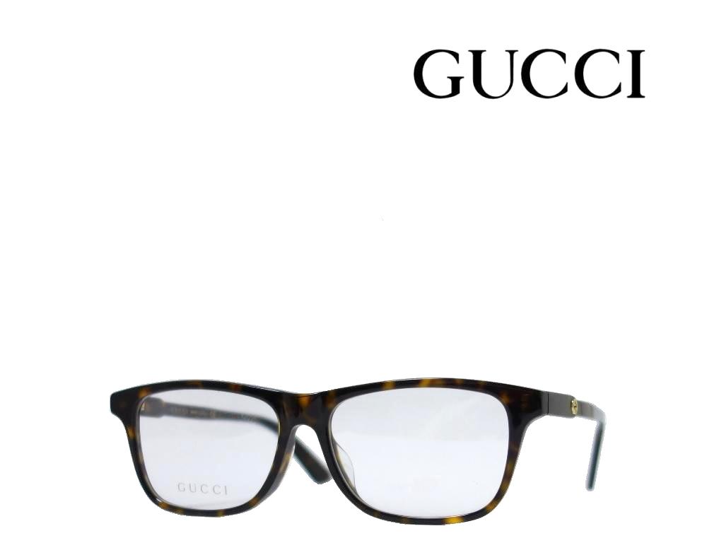 【GUCCI】　グッチ　メガネフレーム　GG 0755OA　002　ハバナ　アジアンフィツト　国内正規品　《数量限定特価品》