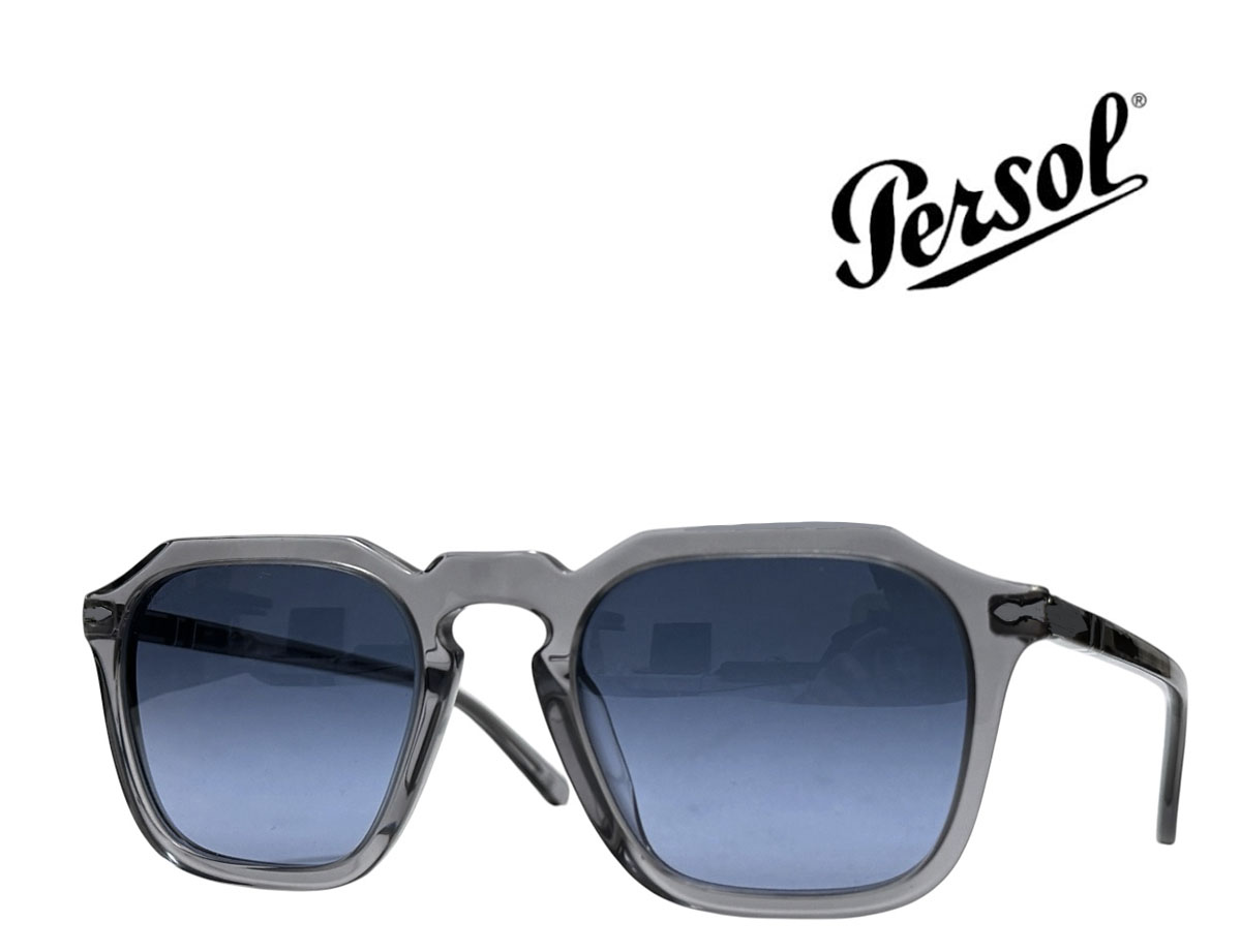 【Persol】 ペルソール 黒眼鏡 PO3292S 95/Q8 トランスペアレントグレイ 国内置き目品