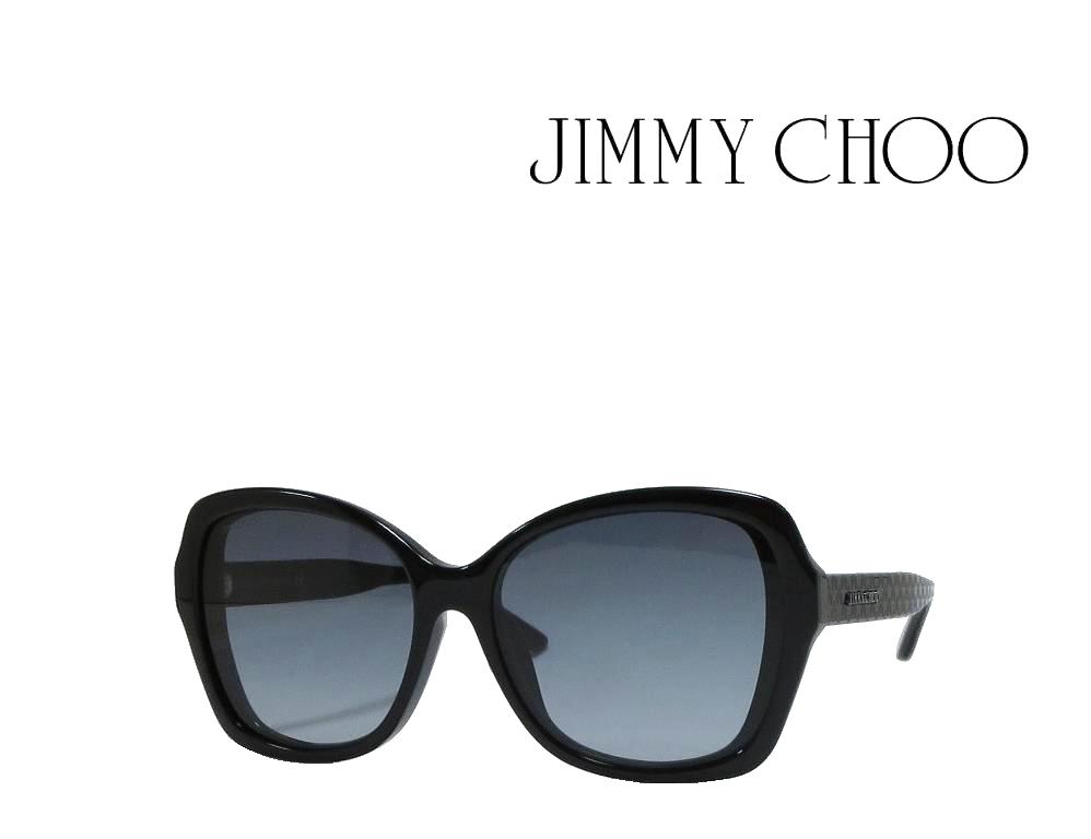 【JIMMY CHOO】 ジミーチュー サングラス JODY/F/S 807　ブラック　アジアンフィット 　国内正規品