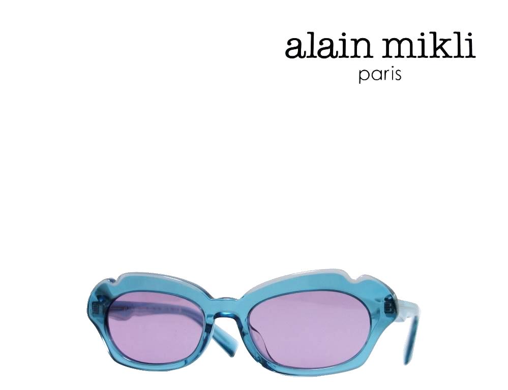 【alain mikli】 アランミクリ サングラス A05071 002/69 クリアブルー・クリア 国内正規品|キングラス店