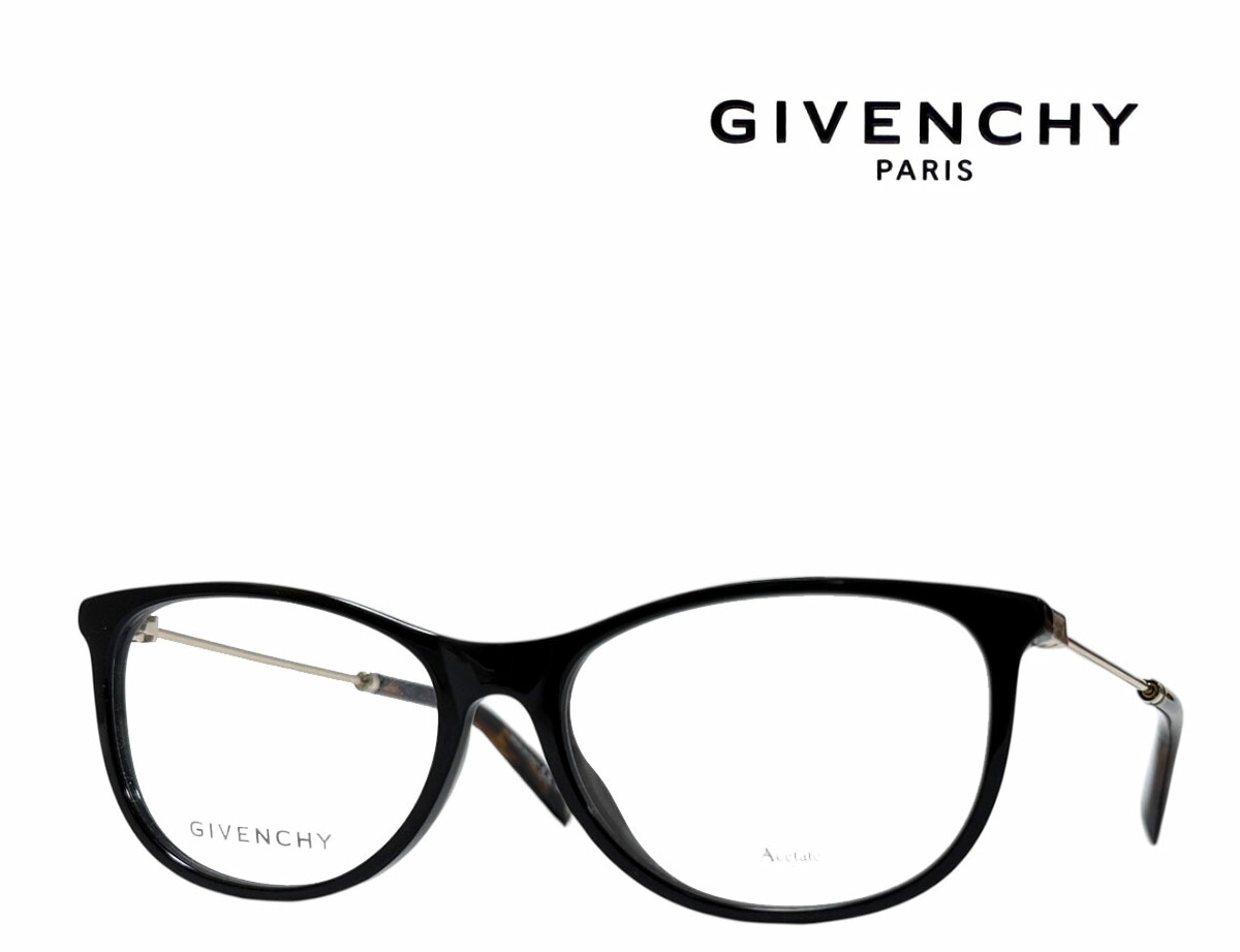 【GIVENCHY】 ジバンシィ メガネフレーム  GV0129 807 ブラック/ゴールド 国内正規品 《数量限定特価品》
