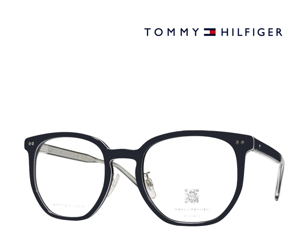 【TOMMY HILFIGER】トミー・ヒルフィガー 眼鏡ひな形 TH2167/F PJP ダークネイビー 国内置き目品 《量目押さえる特価品》