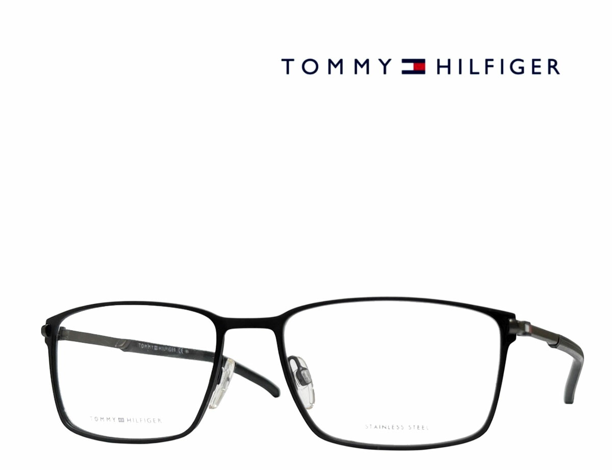 【TOMMY HILFIGER】トミー・ヒルフィガー 眼鏡ひな形 TH1991 003 つや消し黒いこと 国内置き目品  《量目押さえる特価品》