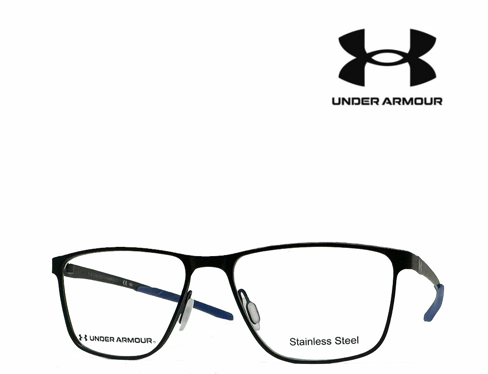 【UNDER ARMOUR】 アンダーアーマー 眼鏡ひな形 UA5052/G 003 つや消し黒いこと 国内置き目品 《量目押さえる特価品》