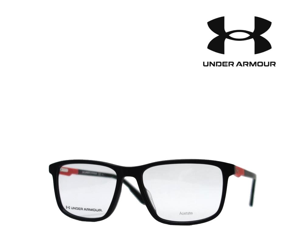 【UNDER ARMOUR】 アンダーアーマー 眼鏡ひな形 UA5008/G 003 つや消し黒いこと 国内置き目品 《量目押さえる特価品》