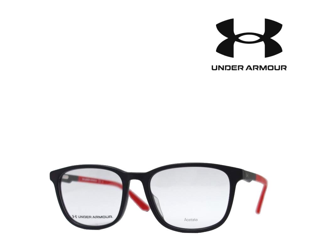 【UNDER ARMOUR】 アンダーアーマー 眼鏡ひな形 A5011/G 003 つや消し黒いこと 国内置き目品 《量目押さえる特価品》