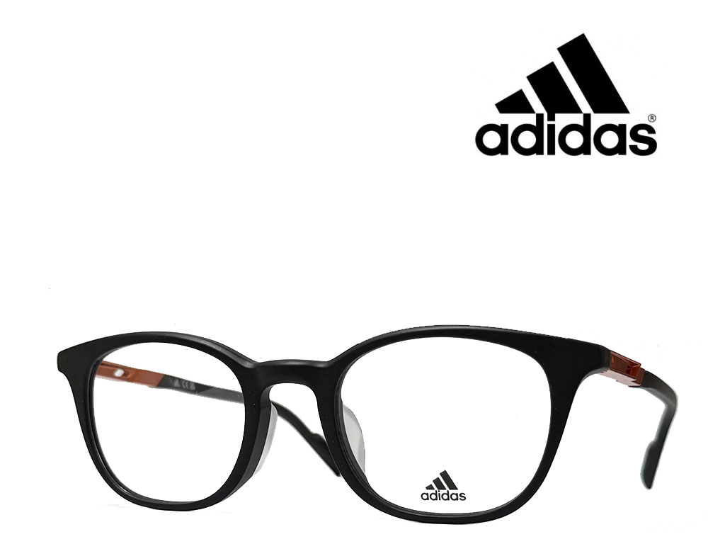 adidas アディダス メガネフレーム SP5090-D/V 002 ブラック adidas - adidas アディダス メガネフレーム SP5090-D/V 002 BKM