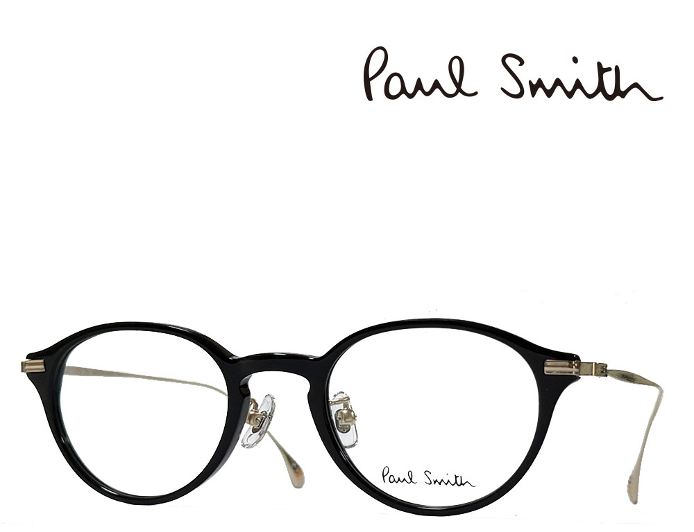 【Paul Smith】ポールスミス　メガネフレーム　PS23609LB　001　ブラック/ゴールド　国内正規品　度付・伊達カラー・PCレンズ無料