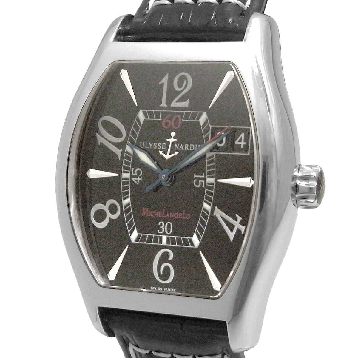 Ulysse Nardin ユリスナルダン アクア デイト クォーツ 楽天市場】ユリスナルダン【ULYSSE NARDIN】 134-26 アクア 120