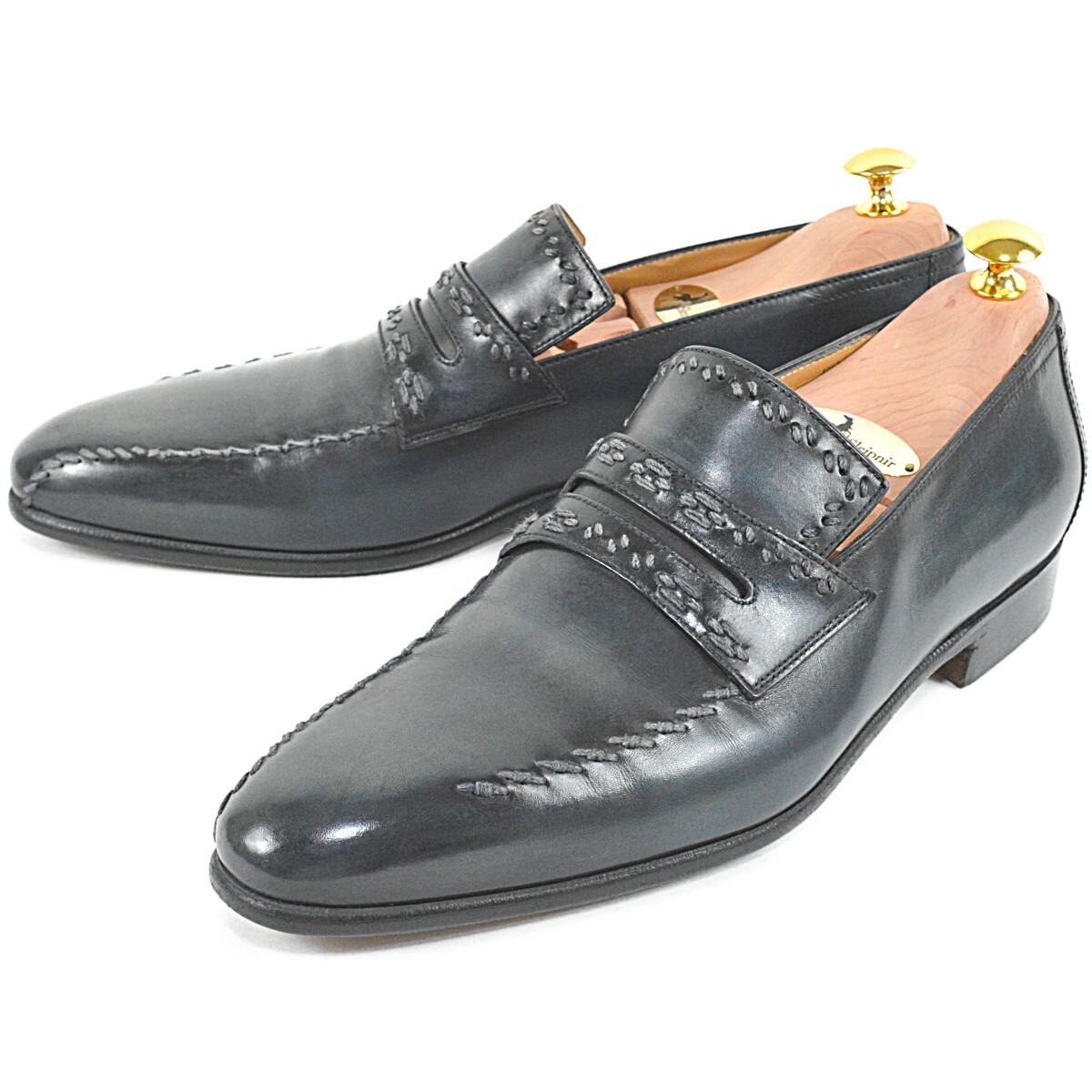 ベルルッティ Berluti デムジュール スウェード グリーン パティーヌ 楽天市場】◇ベルルッティ◇未使用品 グリーン パティーヌ