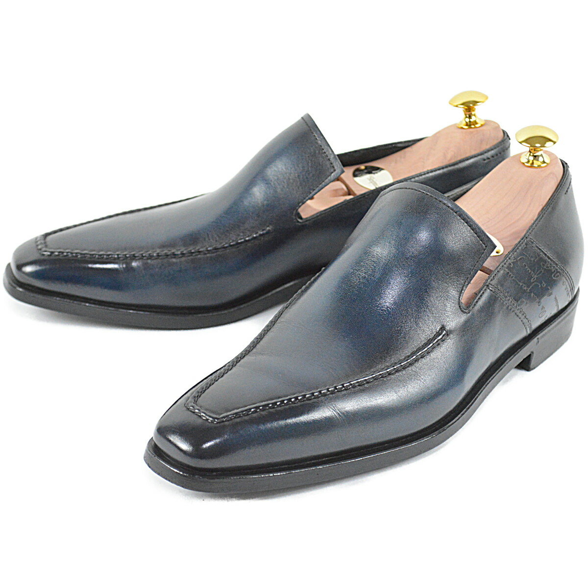 【楽天市場】 ベルルッティ レアモデル スカーズ スクリット カリグラフィ パティーヌ メンズローファー デムジュール アンディ