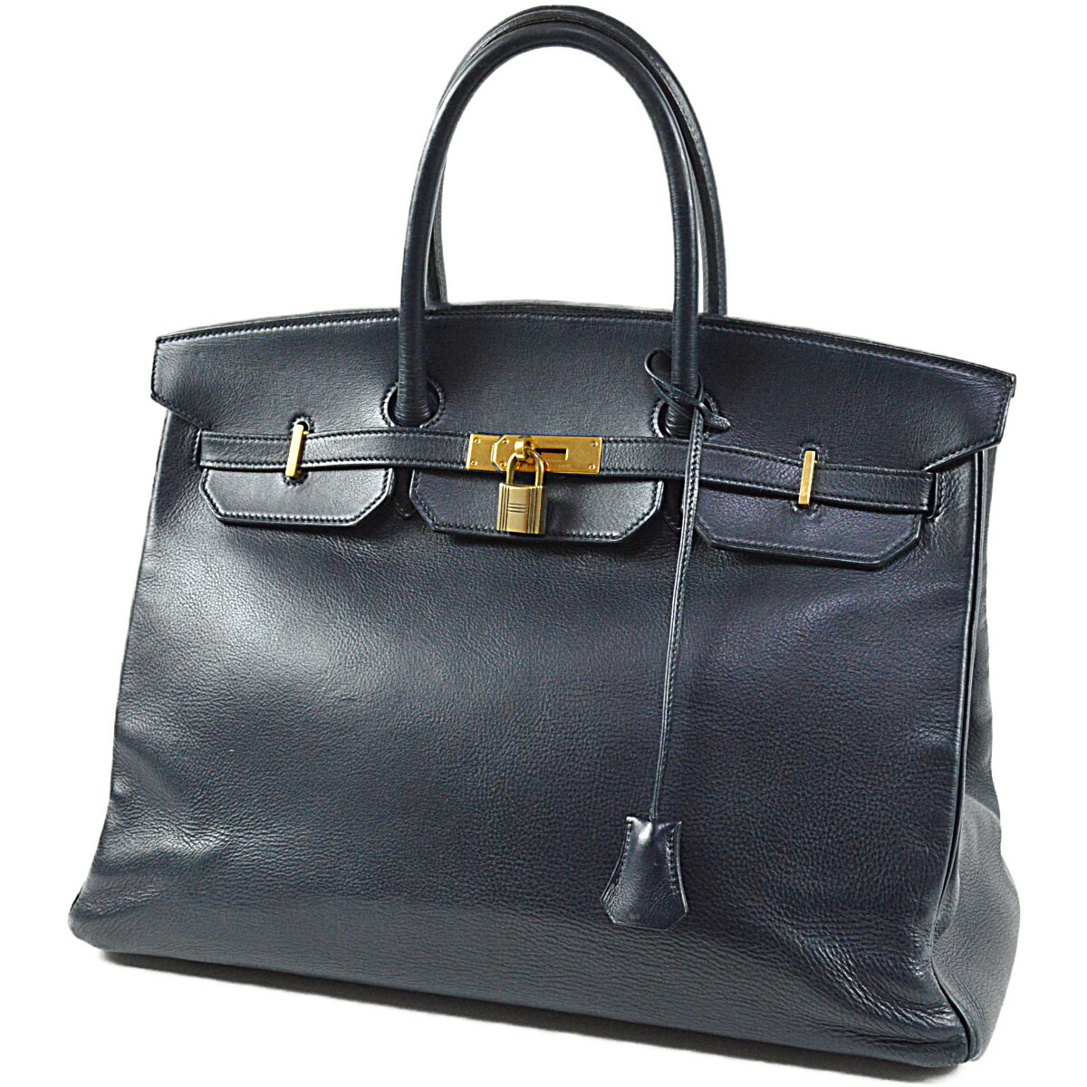 楽天市場 エルメス バーキン40 ハンドバッグ メンズバーキン トートバッグ 人気のネイビーカラー ゴールド金具 Hermes Birkin 40 中古 Rcp 北詰商事 楽天市場店