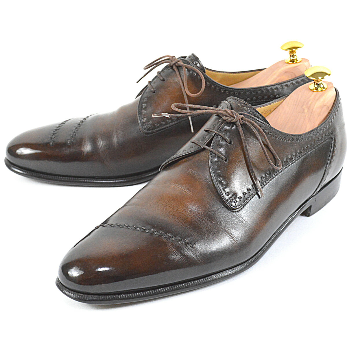 【楽天市場】ベルルッティ オルガ期 フィルダリアーヌコレクション 外羽根 ダービー パティーヌ メンズ レースアップシューズ BERLUTI