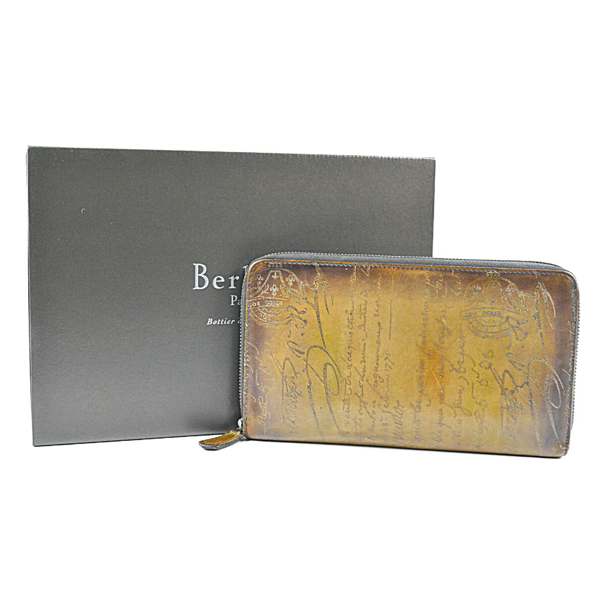 Berluti ベルルッティ ゴールデンパティーヌ ペンケース BERLUTI - 本物 極上品 ベルルッティ 極希少 マルチカラー