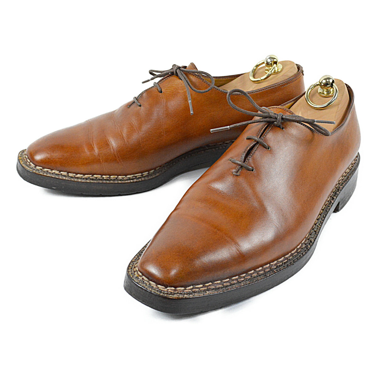 【楽天市場】ベルルッティ 不朽の名作 レースアップシューズ アレッサンドロ 希少 ノルベジェーゼ製法 パティーヌ Berluti