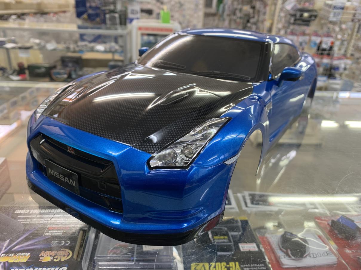 楽天市場】タミヤ 1/10 NISSAN GT-R(R35) 装済みボディ ガンメタ （SP