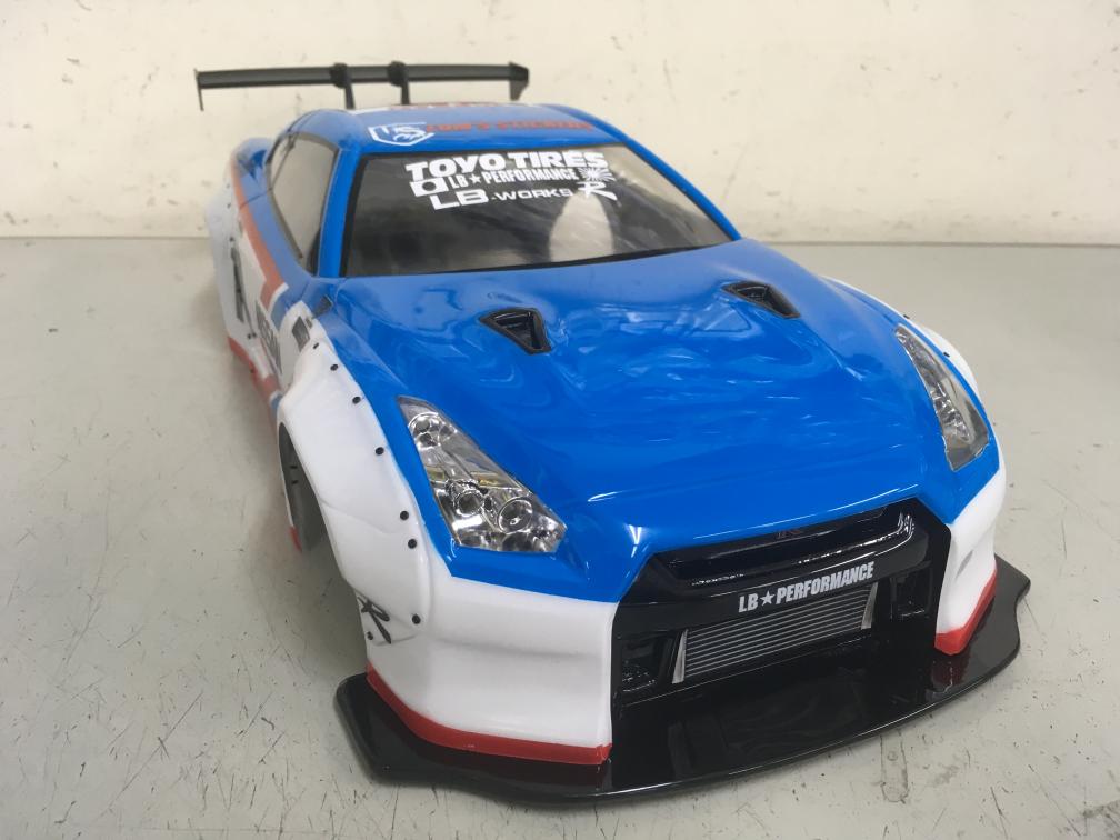 日本製 ガンメタ Tetsujin Nissan Lb Gt R Performance Ver カーボン調ボンネット 鉄人 ラジコン ドローン