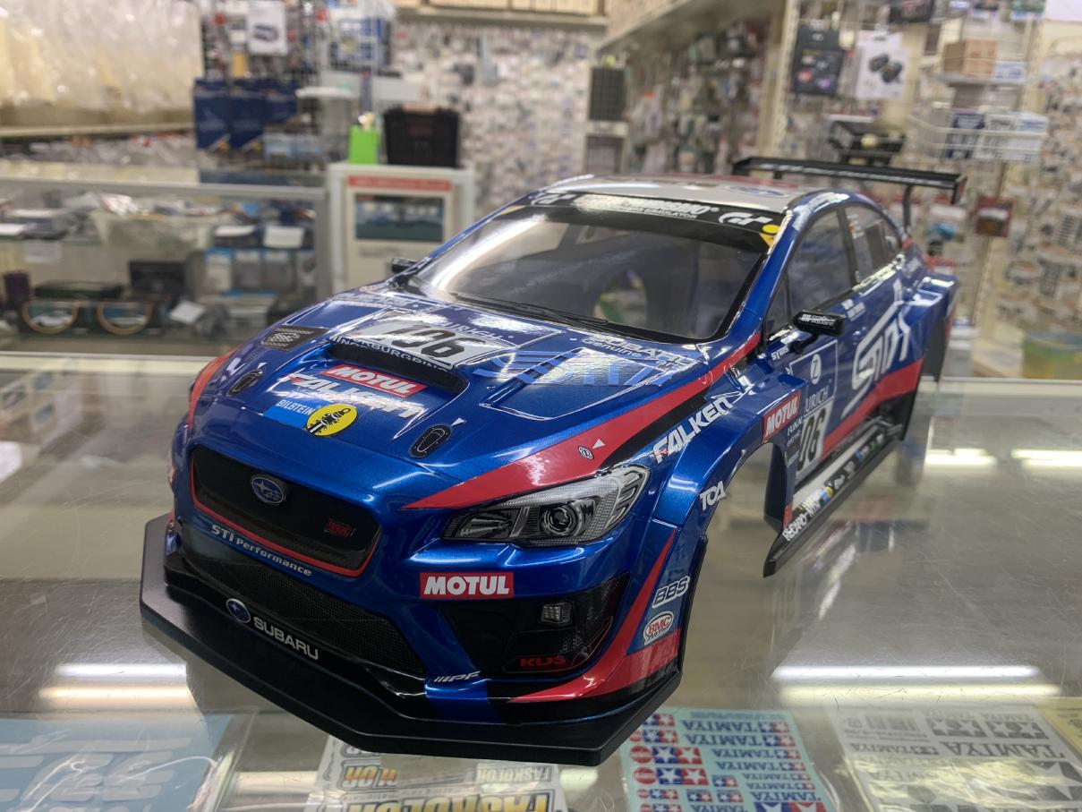 楽天市場】タミヤ 1/10 SUBARU WRX STI NBRチャレンジ 塗装済みボディ