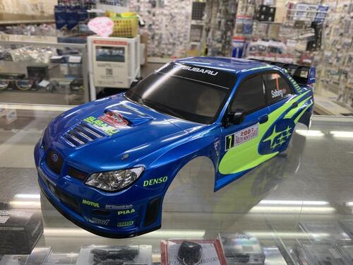 タミヤ 1/10 SUBARU インプレッサ WRC モンテカルロ'07 塗装済みボディ