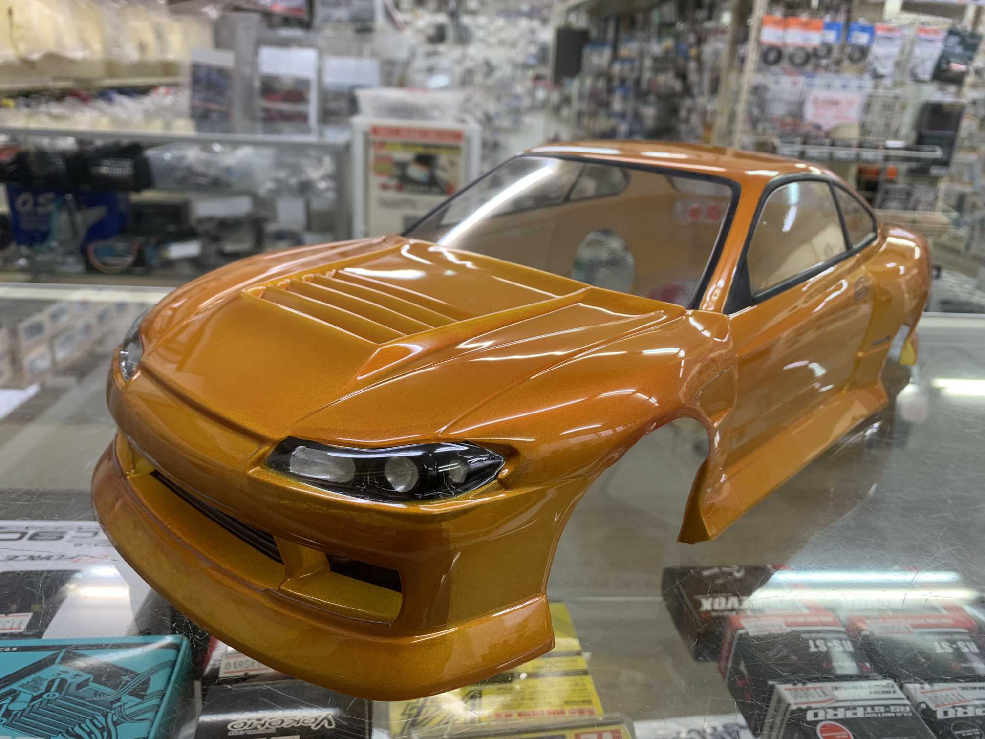 楽天市場】タミヤ 1/10 ニスモ COPPERMIX シルビア S15 ボディ