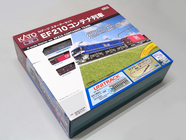 楽天市場】KATO Nゲージスターターセット EF210コンテナ列車 10-020