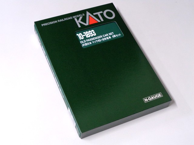 KATO JR西日本 マイテ49+旧形客車 4両セット #10-1893