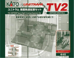 <BR>KATO TV2 ユニトラム路面軌道拡張セット #40-812
