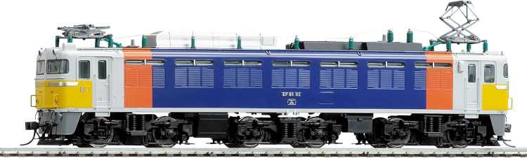 TOMIX HOゲージ JR EF81形 カシオペア色 #HO-2041