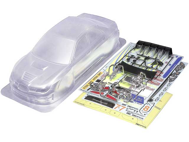 TAMIYA スペアボディセット インプレッサ WRC モンテカルロ タミヤ 電動RCカーシリーズ 1/10RC スバル インプレッサ
