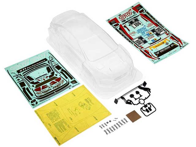 タミヤ SPパーツ SP.1289 1/10RC スバル インプレッサ WRC モンテカルロ&#39;07 スペアボディ 51289 2mvetro タミヤ SP.1289 1/10RC スバル インプレッサ WRC モンテカルロ