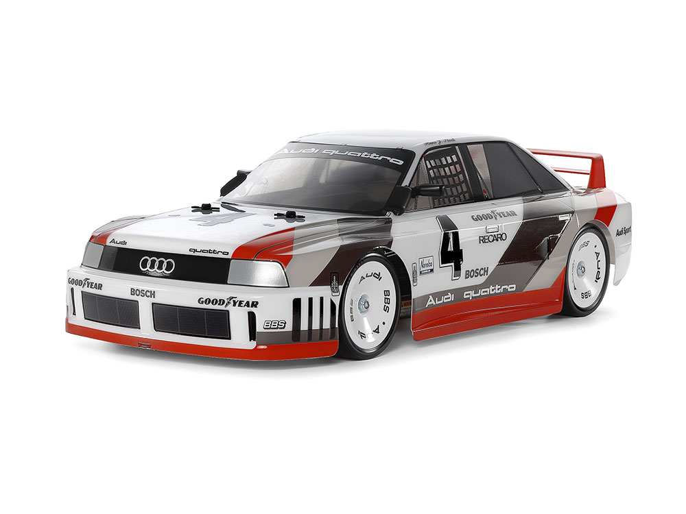 タミヤ 1/10RC アウディ 90 クワトロ レーシング (TT-02 シャーシ) #58744