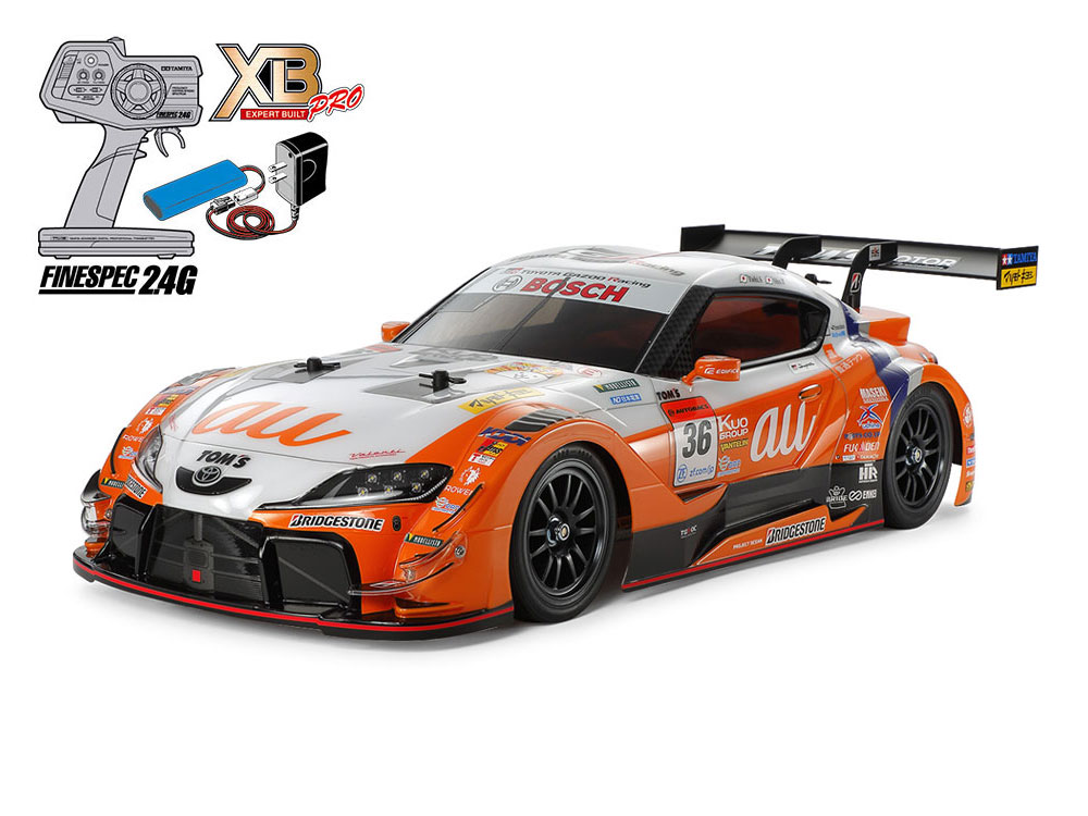 タミヤ 1/10RC XB au TOM'S GR Supra (TT-02シャーシ) #57934｜ラジコン天国徳島店