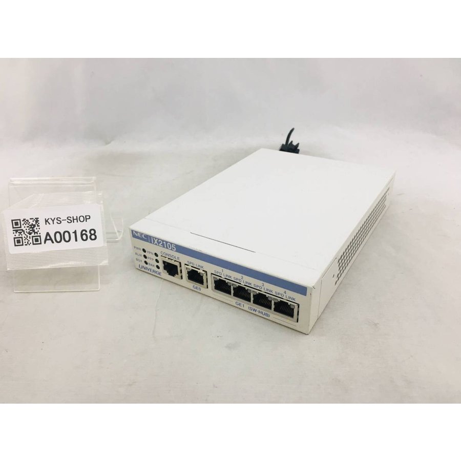 ルーター・ネットワーク機器 IX2106 NEC UNIVERGE IX2106 電源内蔵小型VPNルータ 2系統 5ポート