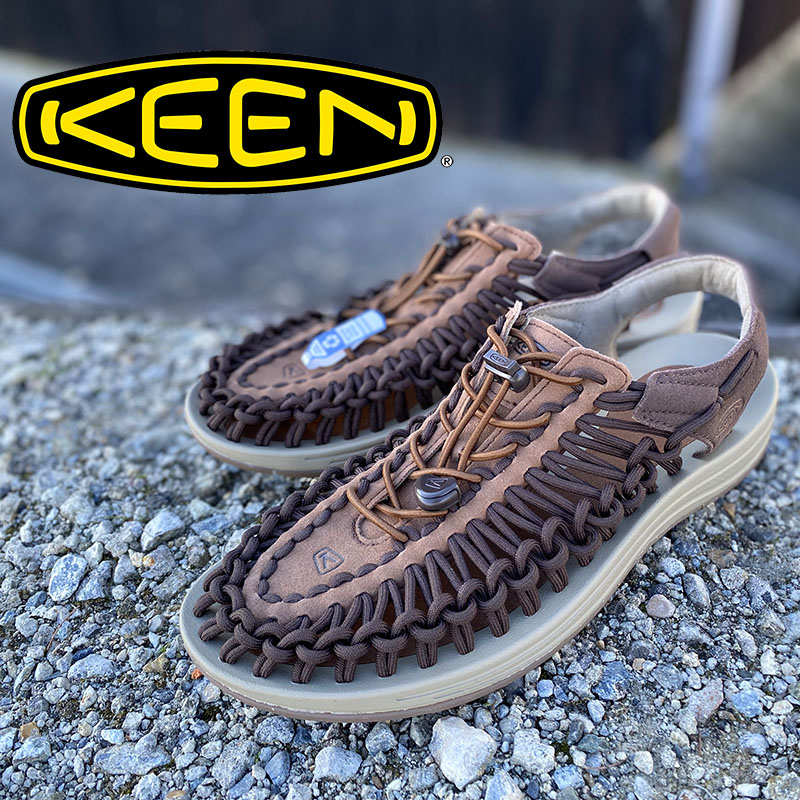 【楽天市場】メンズ キーン アウトドアスニーカー 【KEEN】 UNEEK ユニーク 1026336 COFFEE BEAN/BISON