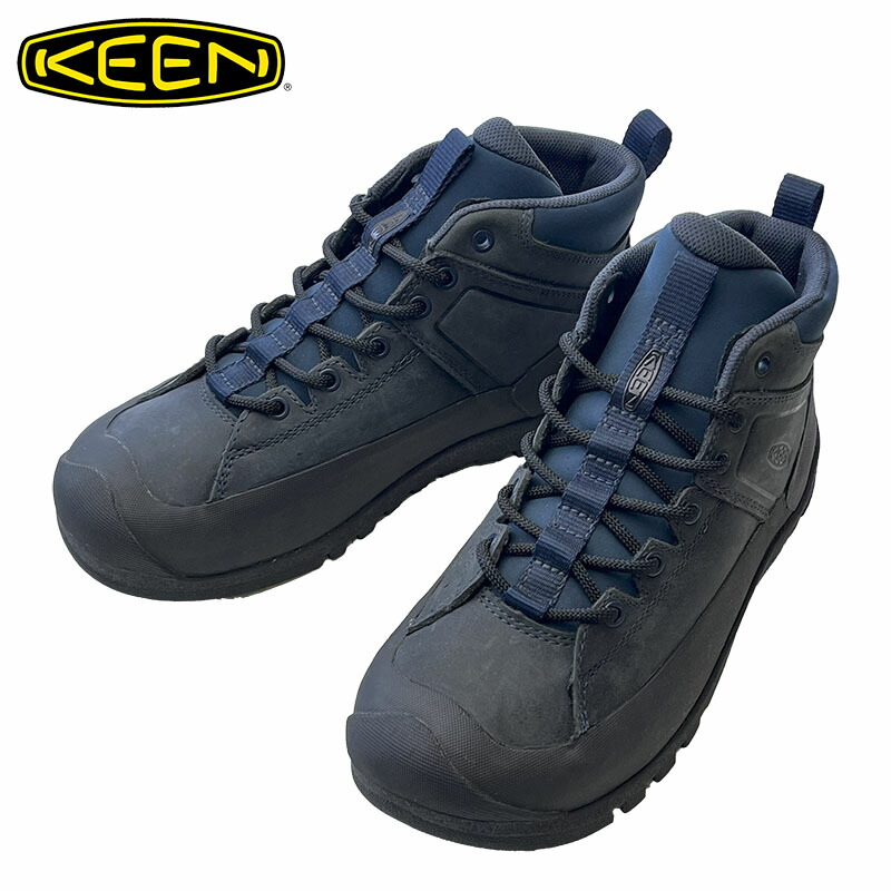 【箱に訳あり】KEEN キーン メンズ CITIZEN KEEN LTD WP シティズン リミテッド お水校正刷り 1015143 DRESS BLUES お召しものブルーズ スニーカー アウトドア 山歩き トレッキングシューズ 山歩きシューズ 雨合羽 キーンスニーカー 25.5糎