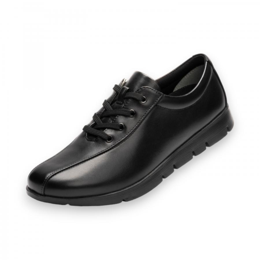 レディースシューズ【SOFTJOY】SJ001 BLACK BLACK
