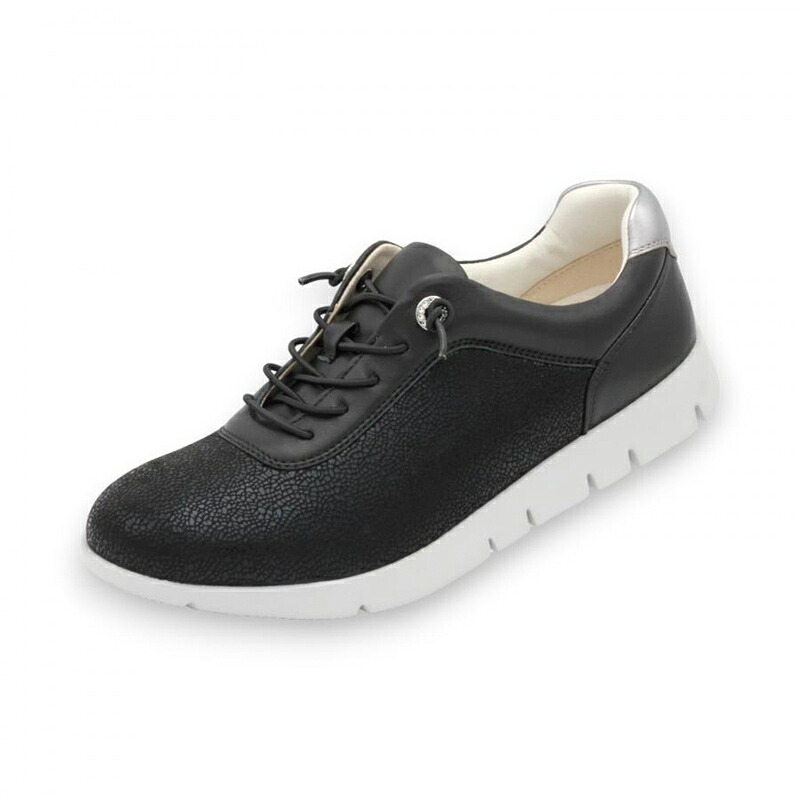 レディースシューズ【FITJOY】FJ129 BLACK ブラック スニーカー