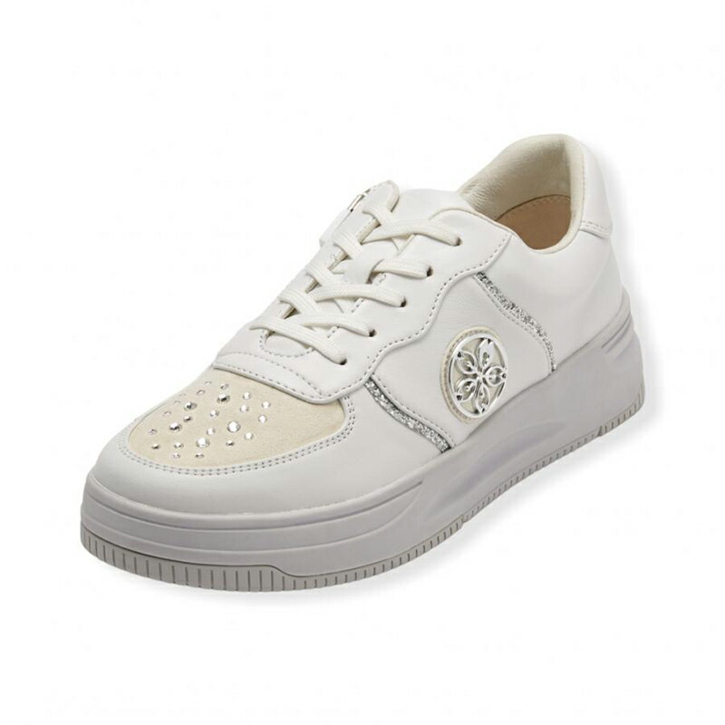 レディースシューズ【FITJOY】FJ094 WHITE ホワイト スニーカー