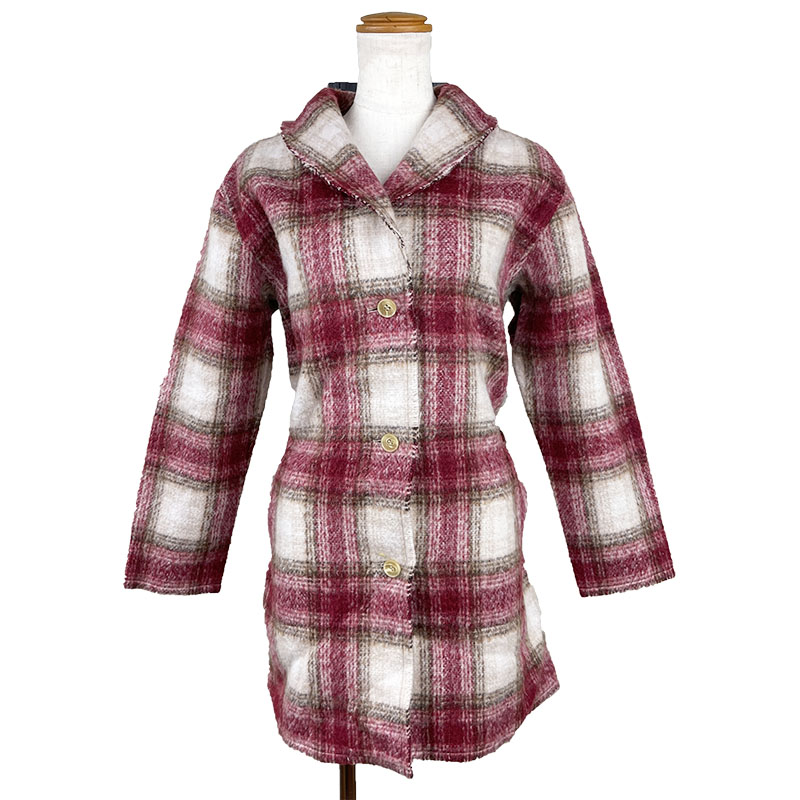 Sonoma County OMBER MOHEIR GOWN オンブレモヘアガウン red 赤いこと グラデーション色つや 照合のしるし 一大きさ 無償性大きさ