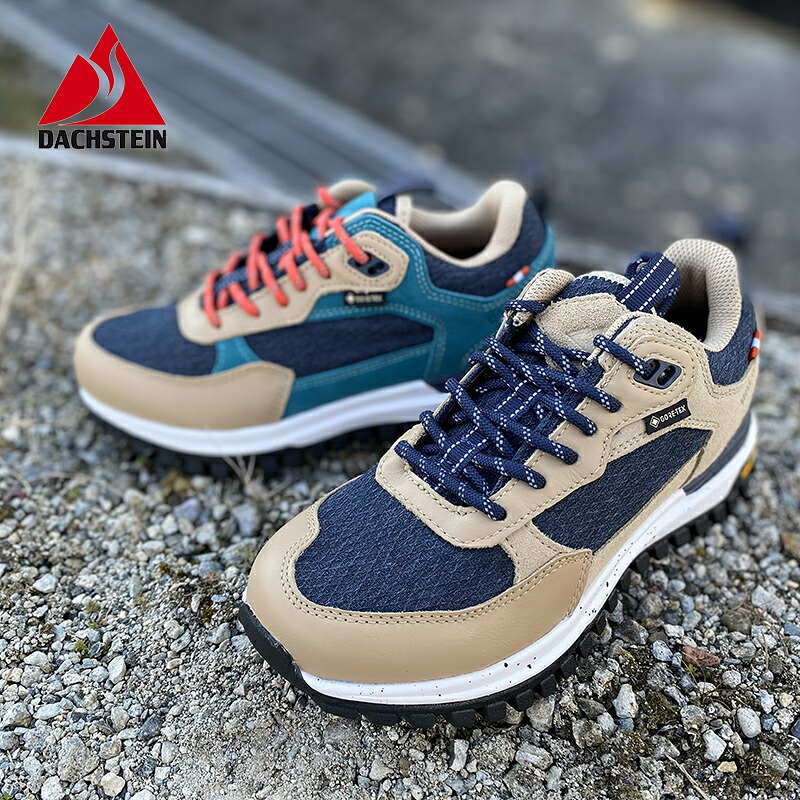 レディース アウトドアシューズ 靴 ダハシュタイン Lina LC GTX トレッキング ハイキング ウォーキング スニーカー GORE-TEX ゴアテックス 防水 透湿 インソール クッション性 Vibram ローカット マルチカラー