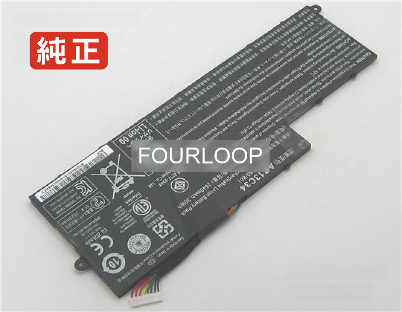 【純正】Aaspire v5-122 p-0863 11.4V 30Wh acer エイサー ノートPC 交換用バッテリー 電池パック｜バッテリーショップ FULL CHARGE