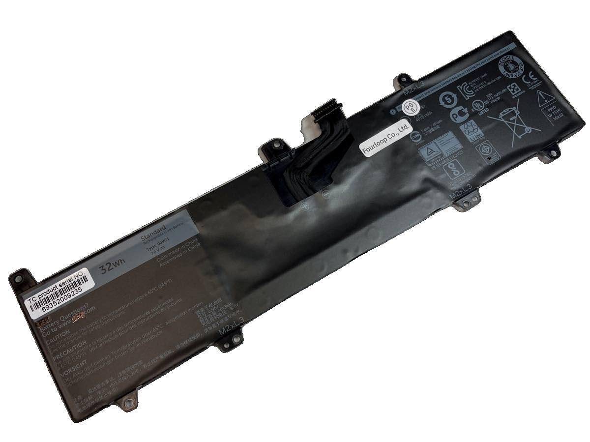 【純正】0pgyk5 7.6V 32Wh dell ノート PC ノートパソコン 純正 バッテリー 電池