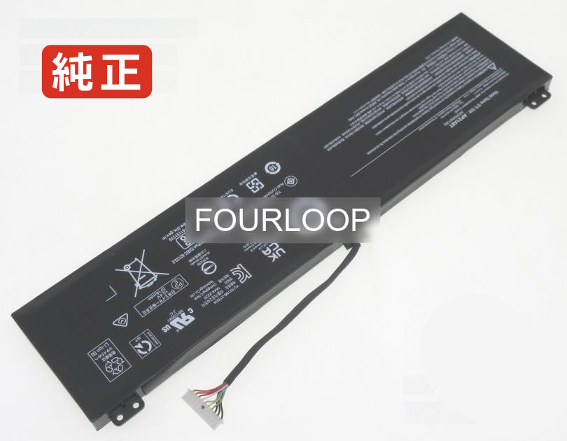 【純正】Predator helios 300 ph317-56-76xp 15.4V 90.61Wh acer ノート PC ノートパソコン 純正 バッテリー 電池