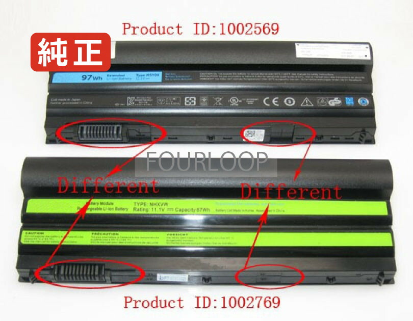【純正】Wt5wp 11.1V 87Wh dell ノート PC ノートパソコン 純正 バッテリー 電池