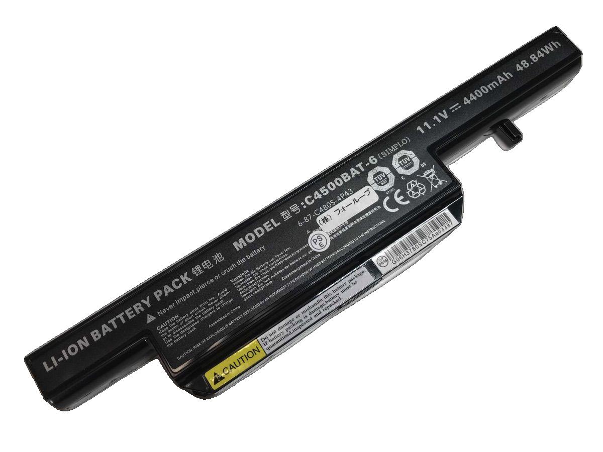 【純正】6-87-c480s-4g4 11.1V 48.84Wh clevo ノート PC ノートパソコン 純正 バッテリー 電池